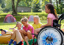 A camp for families of special children “Butterfly Summer 2019” was held in the Skulte manor organised by the charity organisation “Palīdzēsim.LV” 